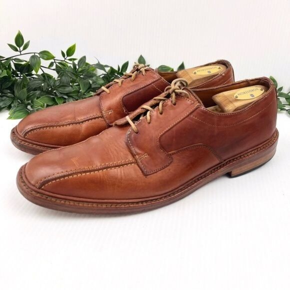 Allen Edmonds BRUCE walnut Casual Oxfords 10.5 B - Picture 3 of 8
